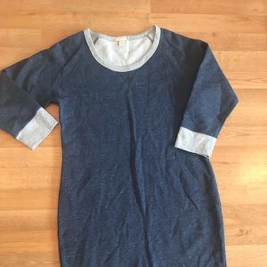 Jcrew sweatshirt dress
